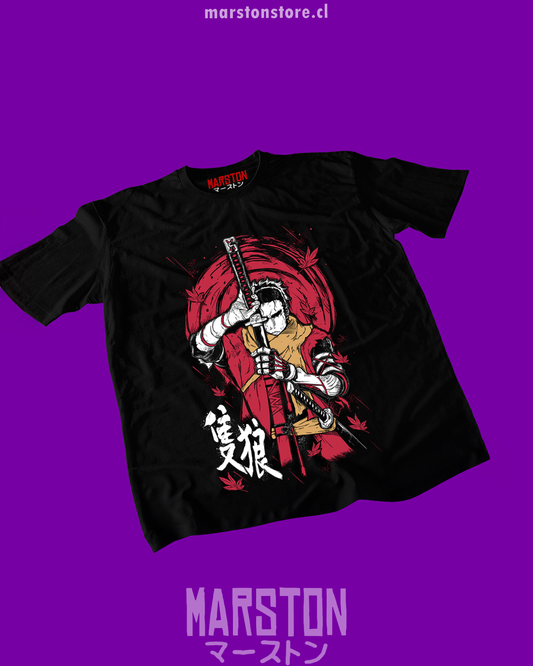 Polera negra con diseño de Sekiro: Shadows Die Twice
