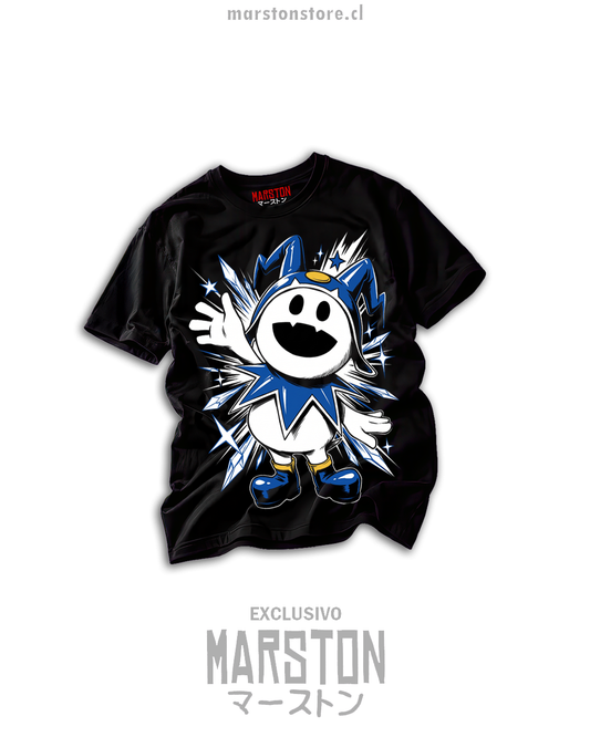 Polera negra Shin Megami Tensei V - Jack Frost
