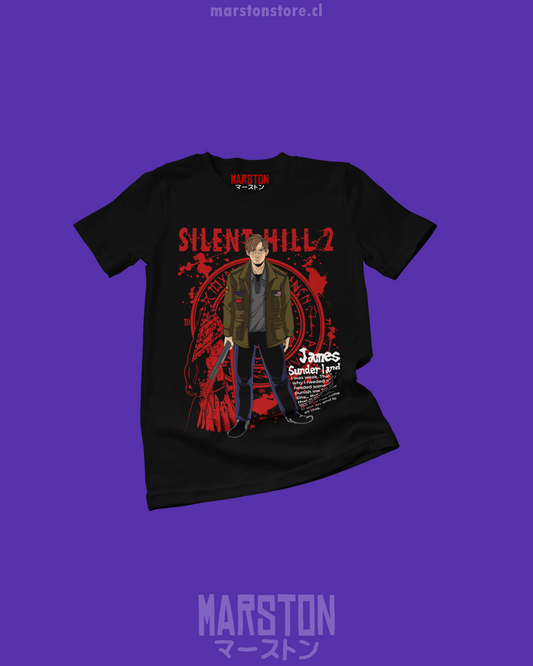 Polera con diseño de Silent Hill