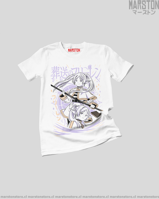 Polera Sousou no Frieren con diseño inspirado en el anime