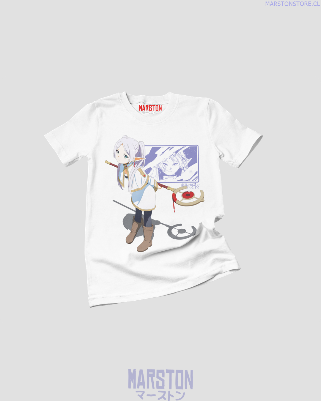 Polera Sousou no Frieren con diseño inspirado en el anime
