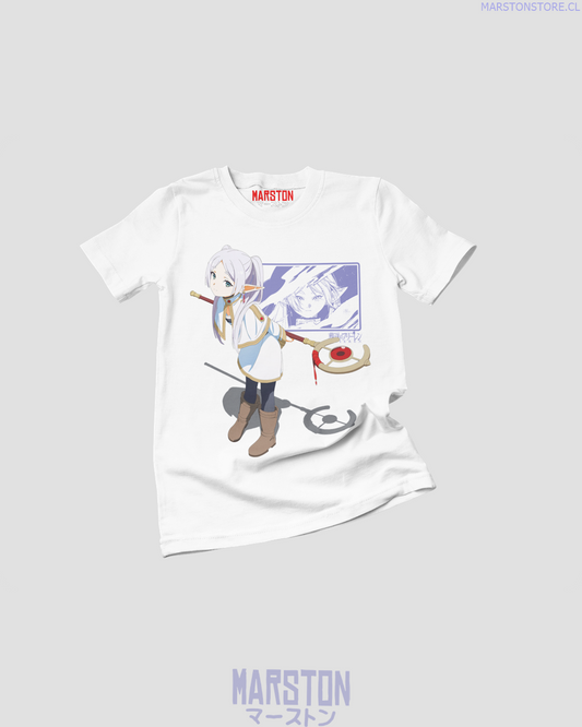 Polera Sousou no Frieren con diseño inspirado en el anime