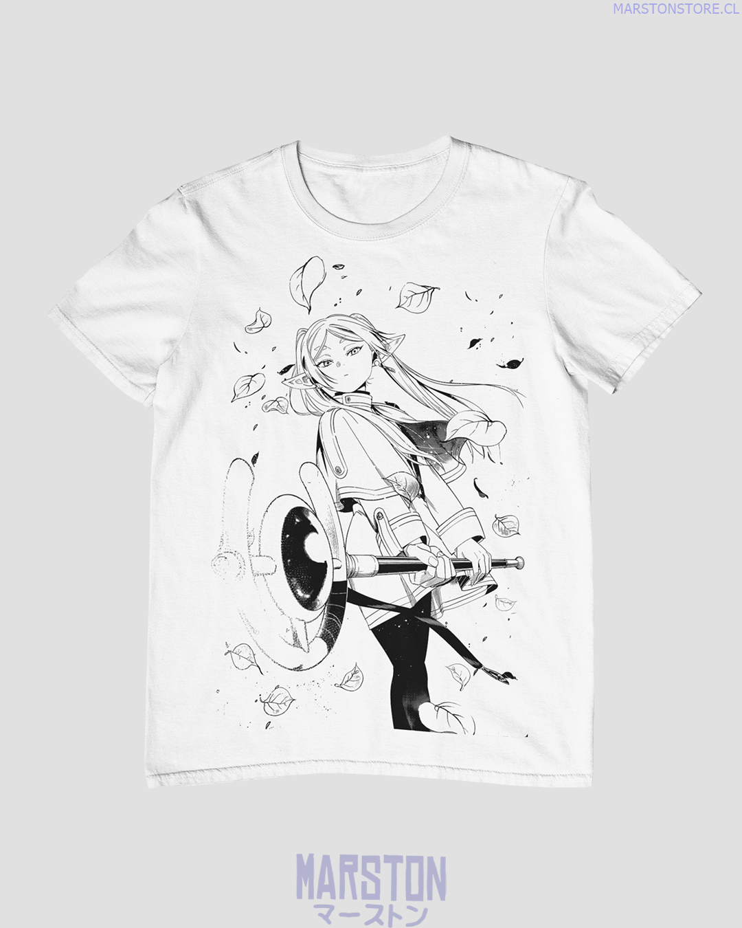 Polera Sousou no Frieren con diseño inspirado en el anime