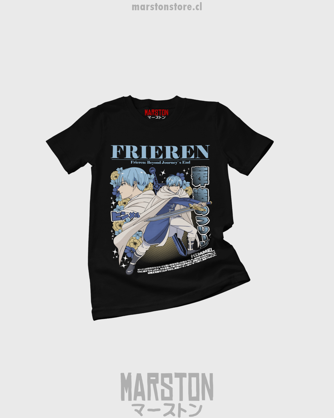 Polera Sousou no Frieren con diseño inspirado en el anime