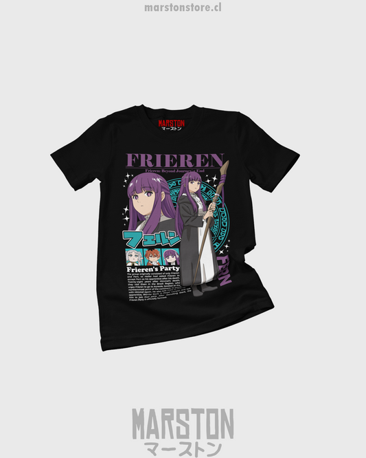 Polera Sousou no Frieren con diseño inspirado en el anime