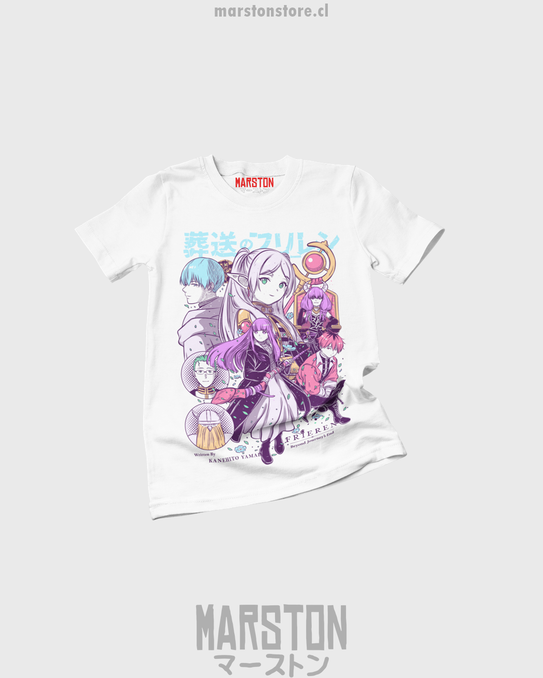 Polera Sousou no Frieren con diseño inspirado en el anime