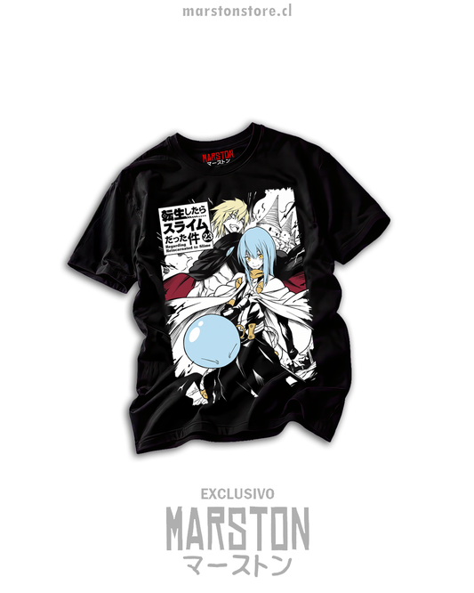 Polera negra Tensei Shitara Slime Datta Ken - Rimuru Tempest
