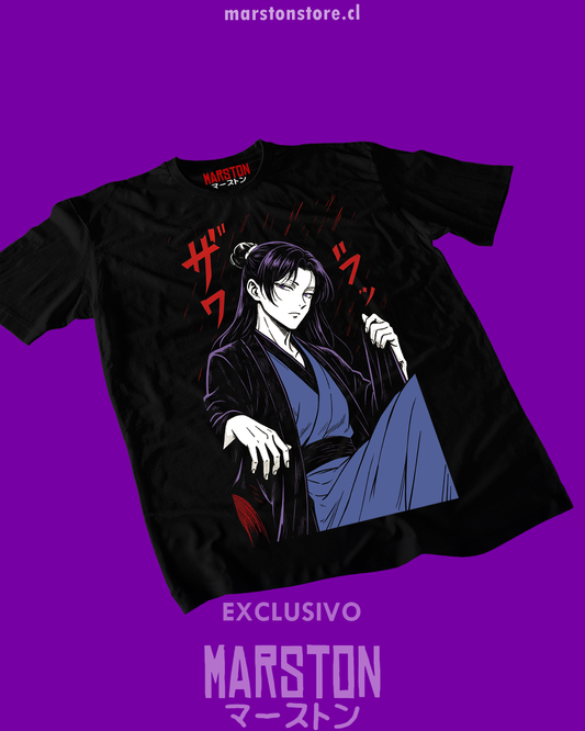 Polera negra The Apothecary Diaries, Los diarios de la boticaria (Kusuriya no Hitorigoto), con diseño de Jinshi