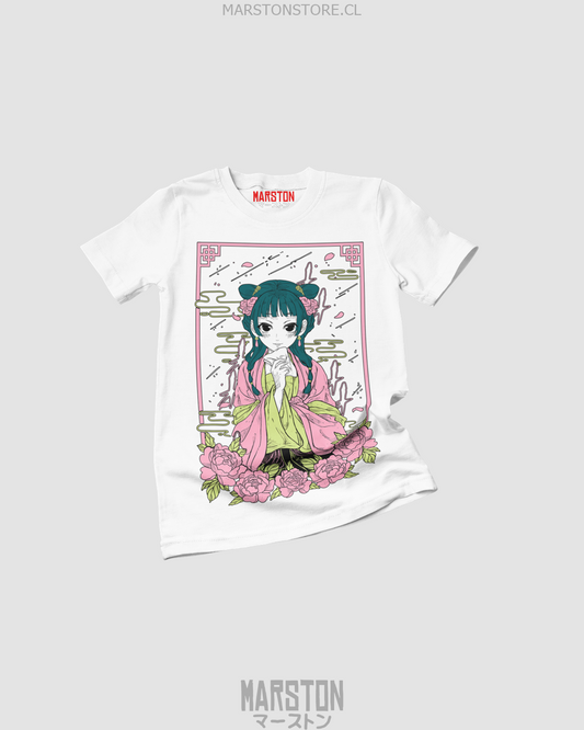 Polera The Apothecary Diaries, Los diarios de la boticaria (Kusuriya no Hitorigoto), con diseño de Maomao