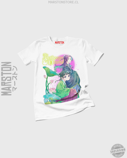 Polera The Apothecary Diaries, Los diarios de la boticaria (Kusuriya no Hitorigoto), con Maomao y Jinshi
