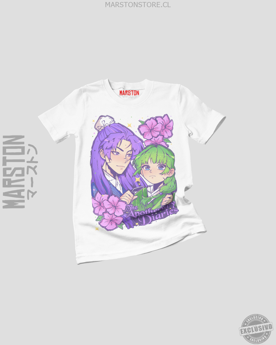 Polera The Apothecary Diaries, Los diarios de la boticaria (Kusuriya no Hitorigoto), con Maomao y Jinshi