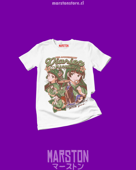 Polera The Apothecary Diaries, Los diarios de la boticaria (Kusuriya no Hitorigoto), con Maomao y Jinshi
