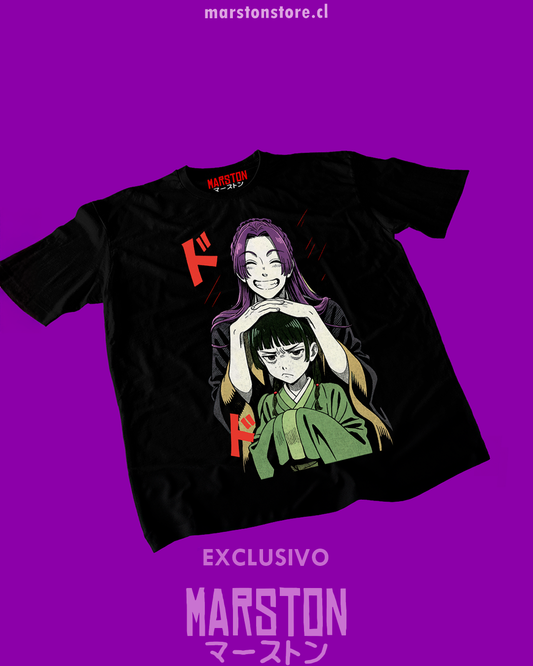 Polera negra The Apothecary Diaries, Los diarios de la boticaria (Kusuriya no Hitorigoto), con Maomao y Jinshi