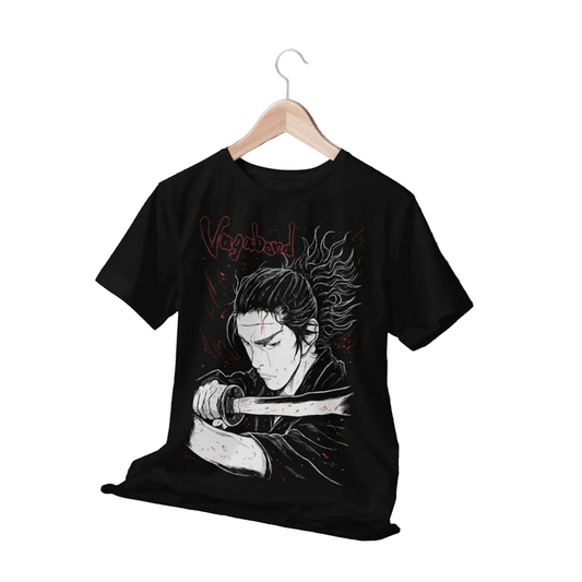 Polera Vagabond con Miyamoto Musashi en oferta, talla 10
