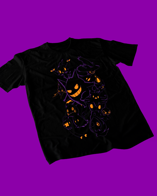 Polera Pokemon - Gengar + Tipo fantasma