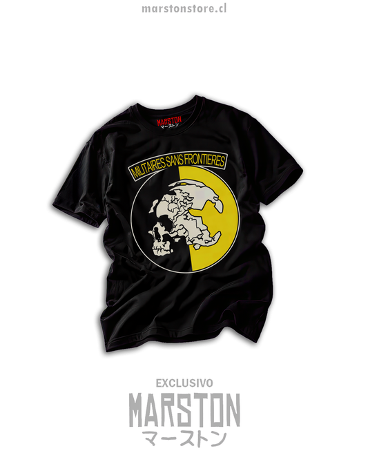 Polera Metal Gear Solid - Militaires Sans Frontieres