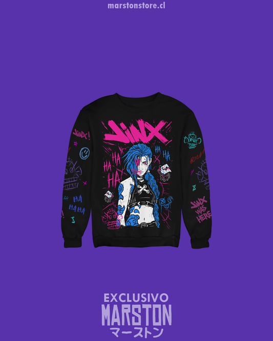 Polerón de Arcane con Jinx