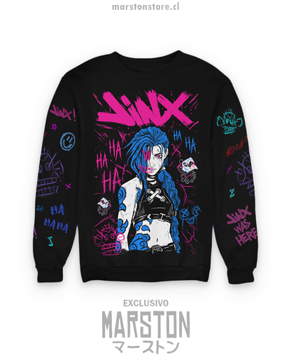 Polerón Arcane - Jinx - mockup principal