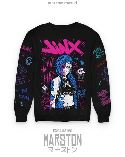 Polerón Arcane - Jinx - mockup principal