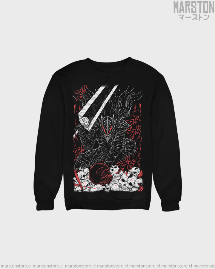 Polerón de Berserk con diseño de Guts