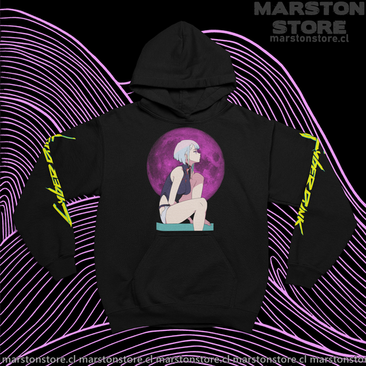 Polerón de Cyberpunk: Edgerunners con diseño de Lucy Kushinada