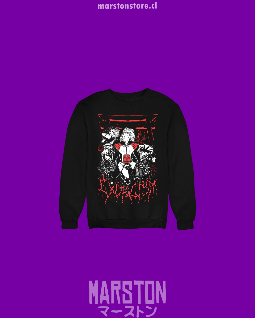 Polerón Dandadan con diseño HAYASii