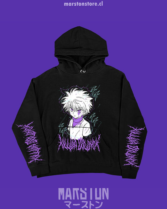 Polerón Hunter x Hunter con diseño de Killua Zoldyck
