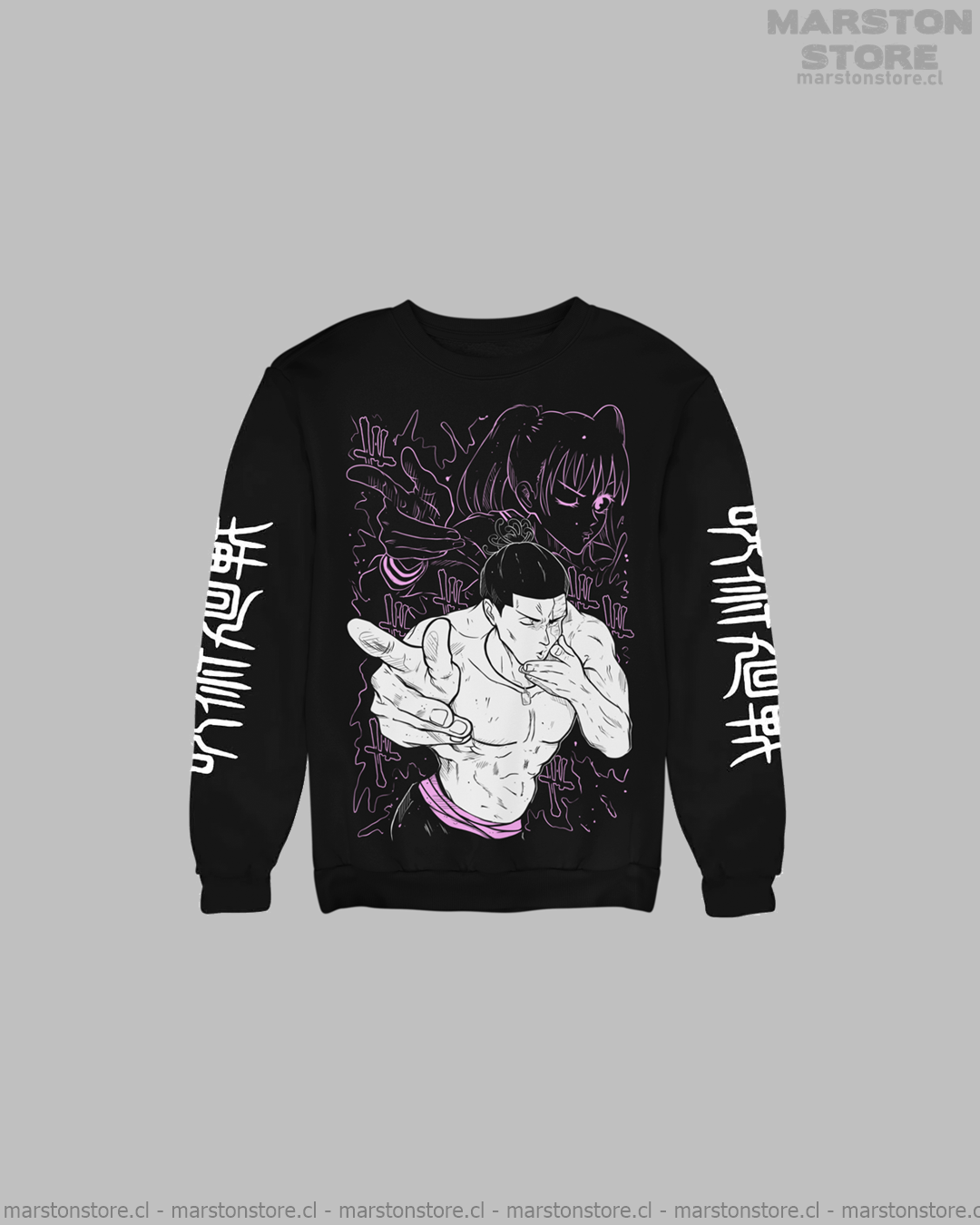 Polerón Jujutsu Kaisen con diseño de Aoi Todo