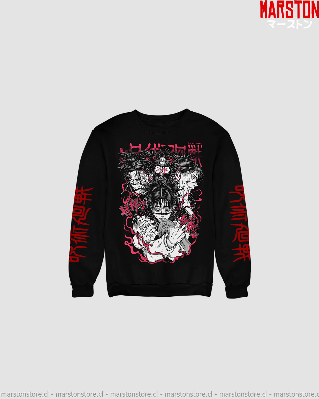 Polerón Jujutsu Kaisen con diseño de Choso