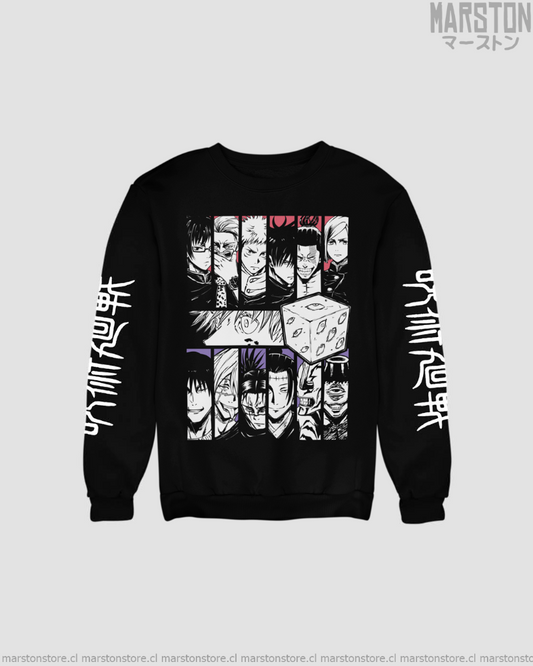 Polerón Jujutsu Kaisen con diseño del Incidente de Shibuya