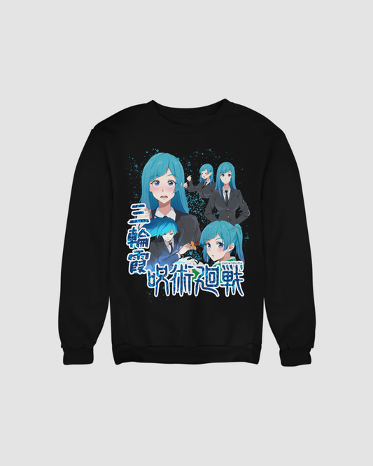 Polerón Jujutsu Kaisen con diseño de Kasumi Miwa