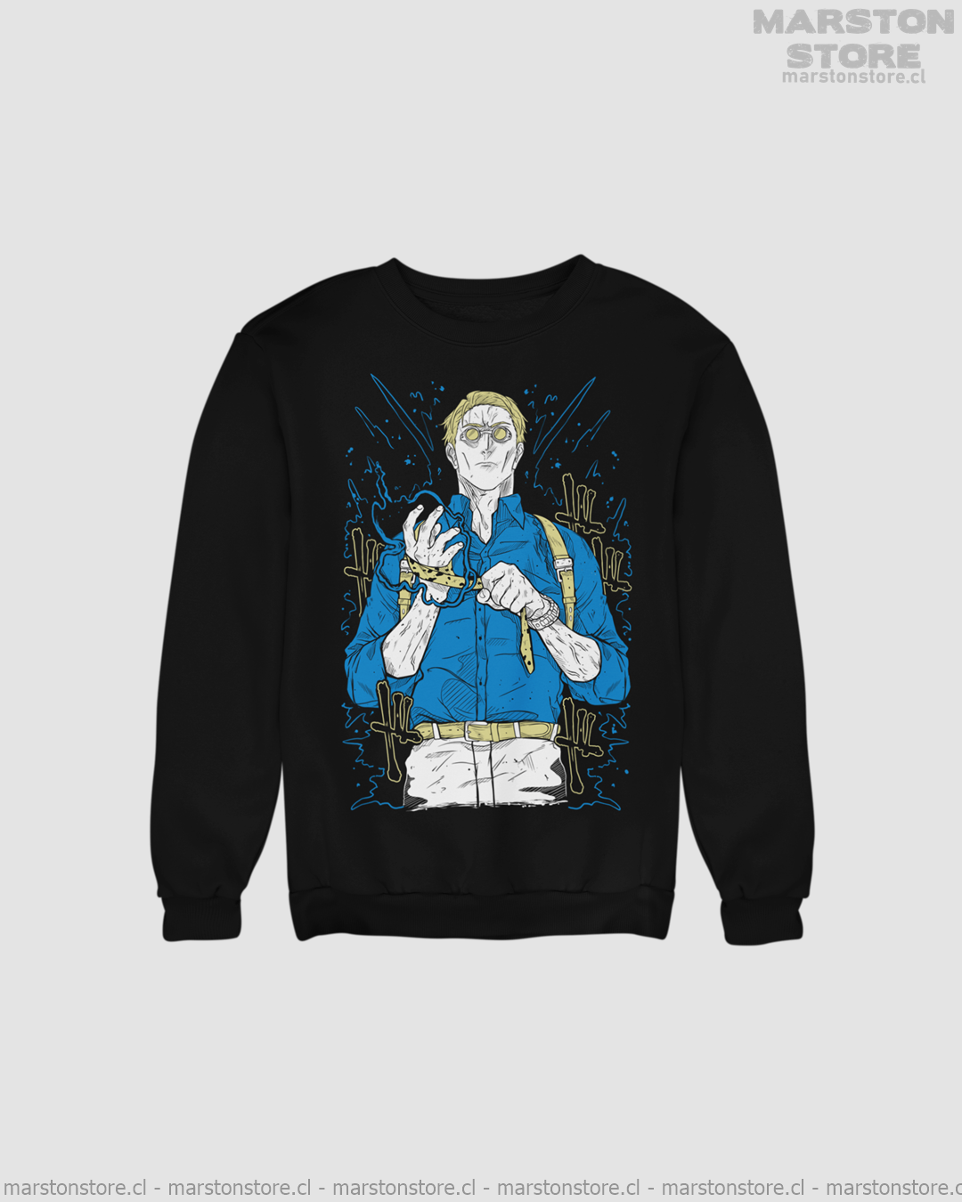 Polerón Jujutsu Kaisen con diseño de Kento Nanami