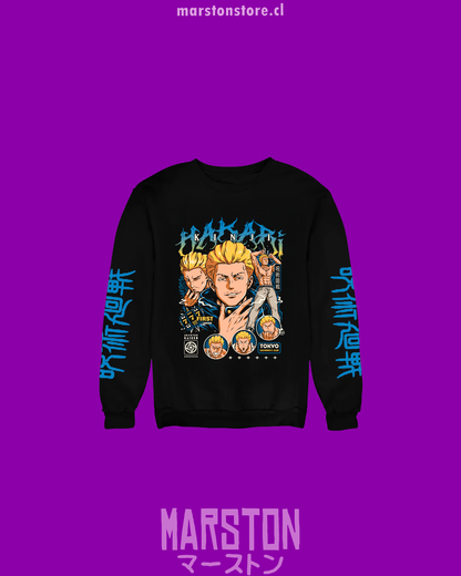 Polerón Jujutsu Kaisen con diseño de Kinji Hakari