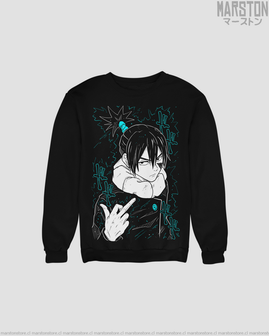 Polerón Jujutsu Kaisen con diseño de Mechamaru, Kokichi Muta