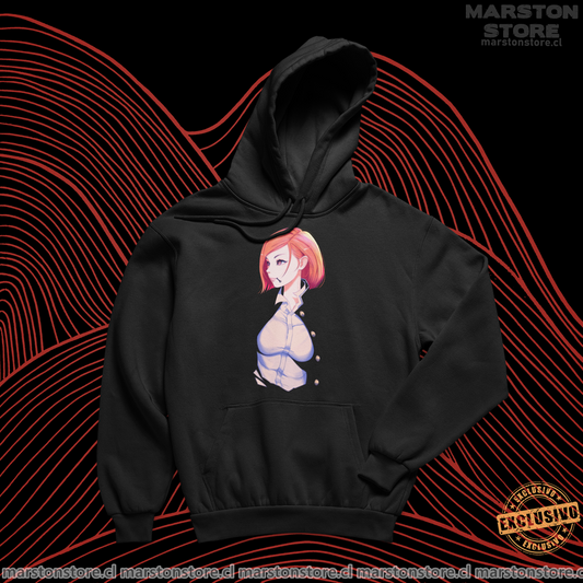 Polerón Jujutsu Kaisen con diseño de Nobara Kugisaki