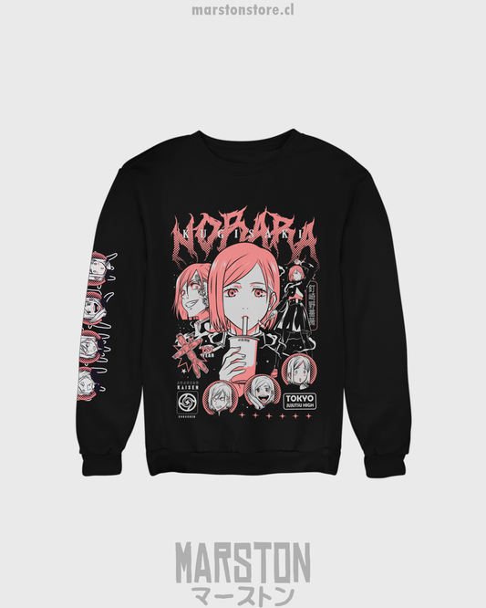 Polerón Jujutsu Kaisen con diseño de Nobara Kugisaki