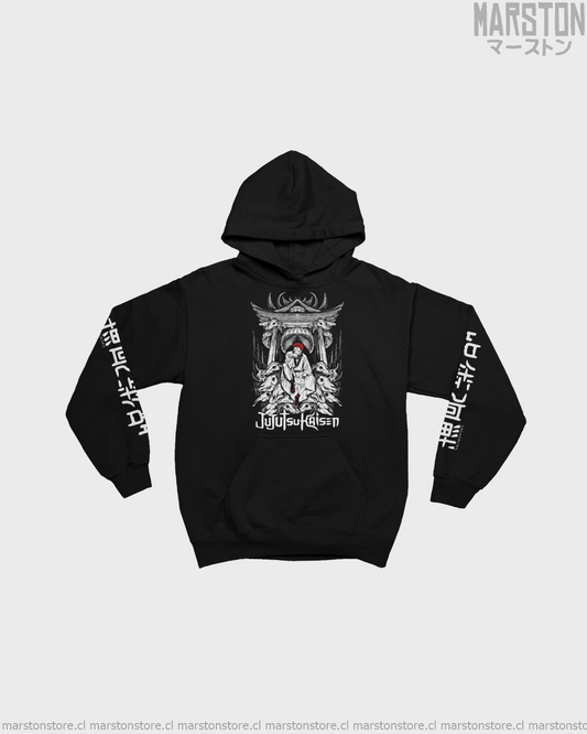 Polerón Jujutsu Kaisen con diseño de Ryomen Sukuna
