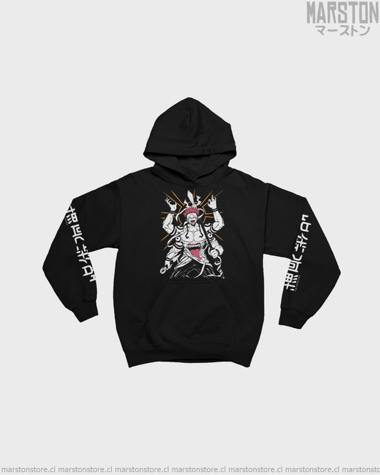 Polerón Jujutsu Kaisen con diseño de Ryomen Sukuna