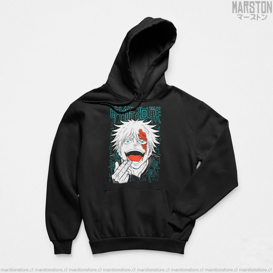 Polerón Jujutsu Kaisen con diseño de Satoru Gojo