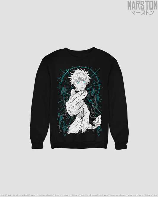 Polerón Jujutsu Kaisen con diseño de Satoru Gojo