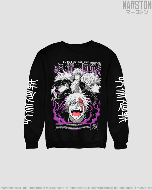Polerón Jujutsu Kaisen con diseño de Satoru Gojo