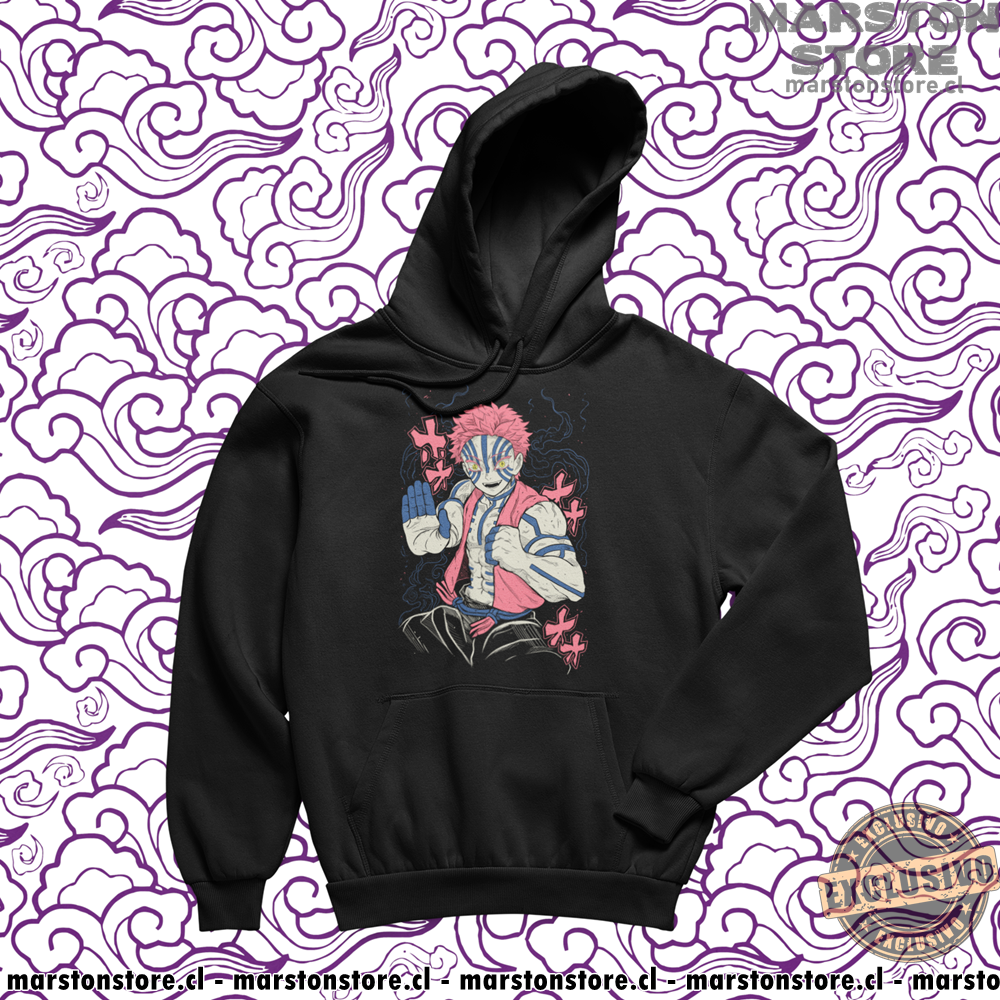 Polerón Kimetsu no Yaiba Demon Slayer con diseño de Akaza