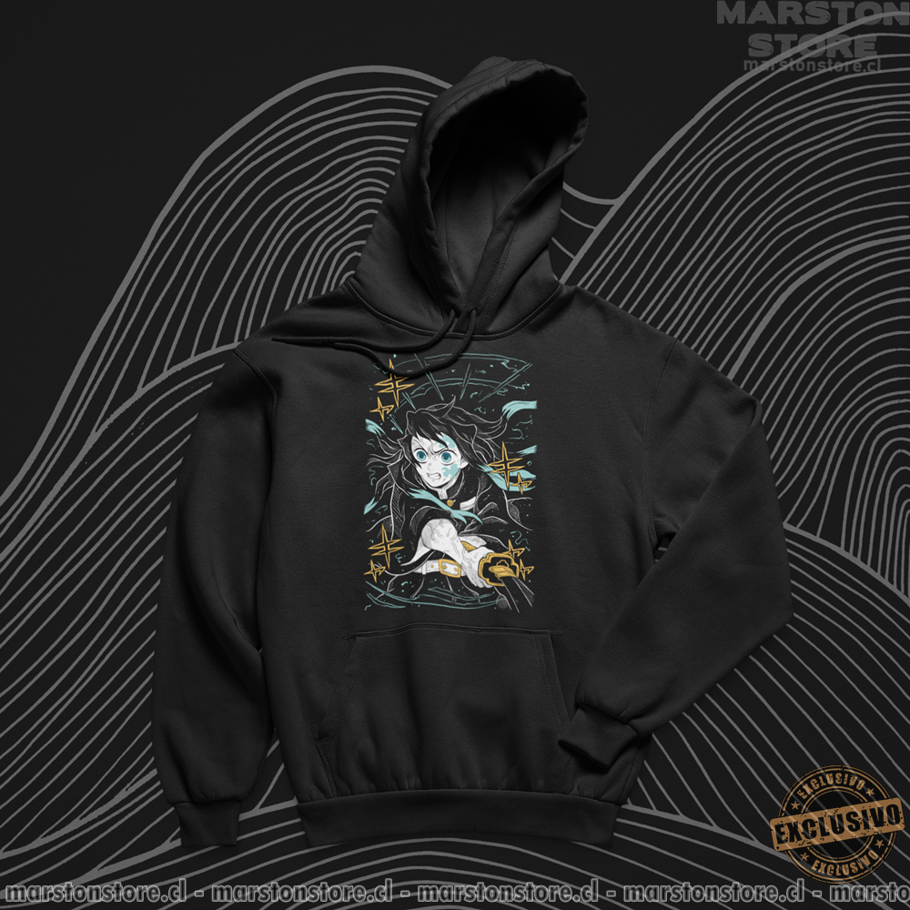 Polerón Kimetsu no Yaiba Demon Slayer con diseño de Muichiro Tokito