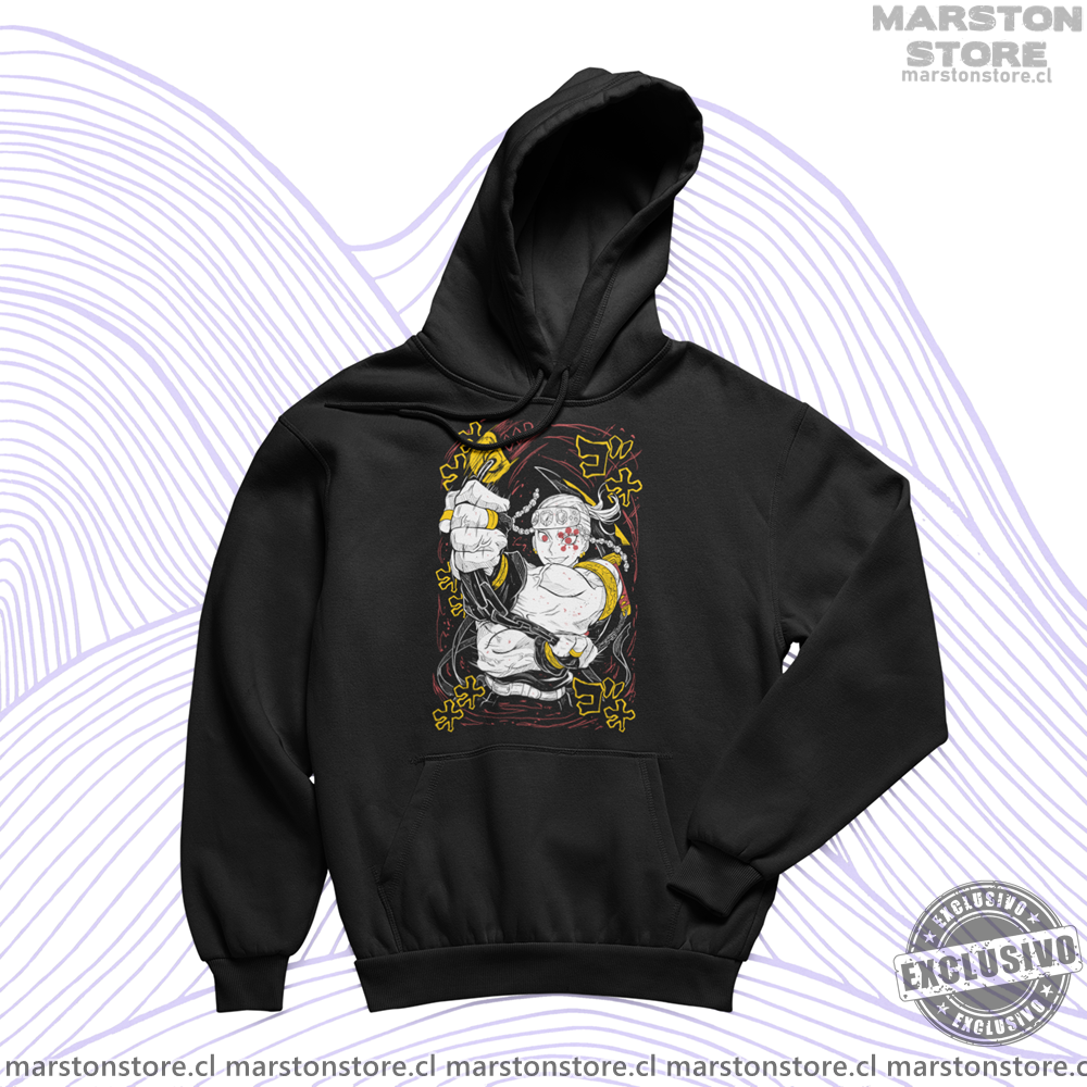 Polerón Kimetsu no Yaiba Demon Slayer con diseño de Tengen Uzui
