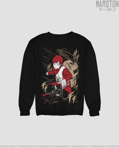 Polerón Naruto con diseño de Gaara