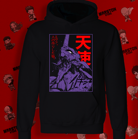 Polerón Neon Genesis Evangelion con diseño inspirado en el anime