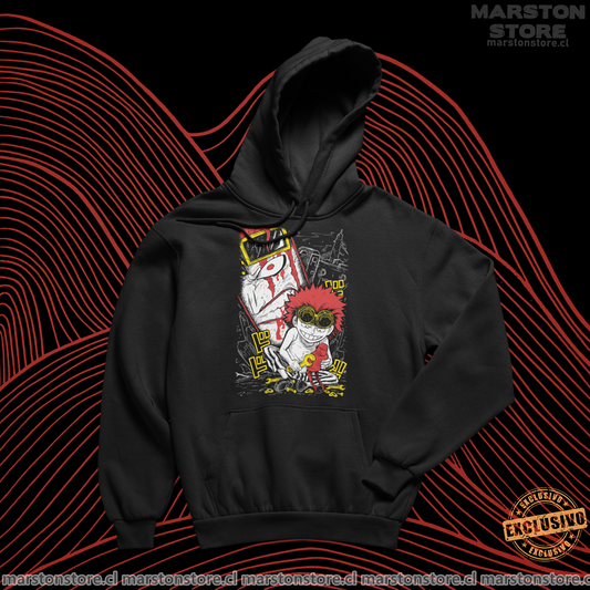 Polerón One Piece con diseño de Eustass Kid