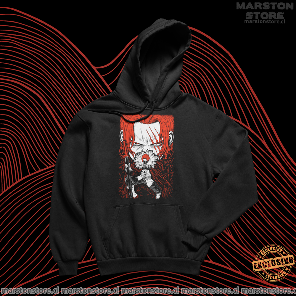 Polerón One Piece con diseño de Shanks