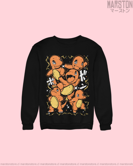 Polerón de Pokémon con diseño de Charmander
