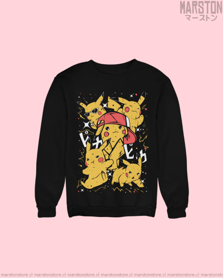 Polerón de Pokémon con diseño de Pikachu